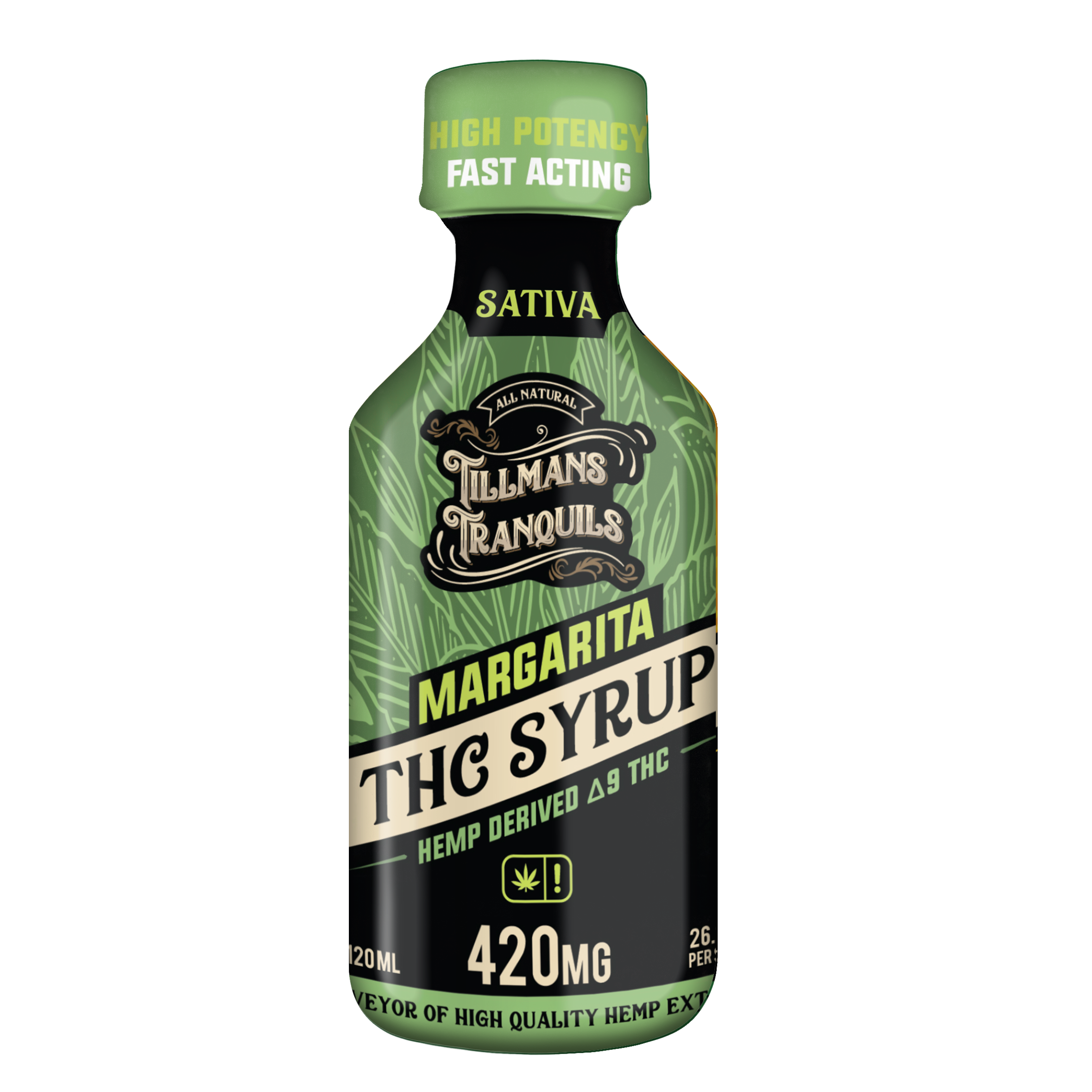 Tillmans Tranquils Margarita Delta 9 THC Syrup â€?420mg Best Price