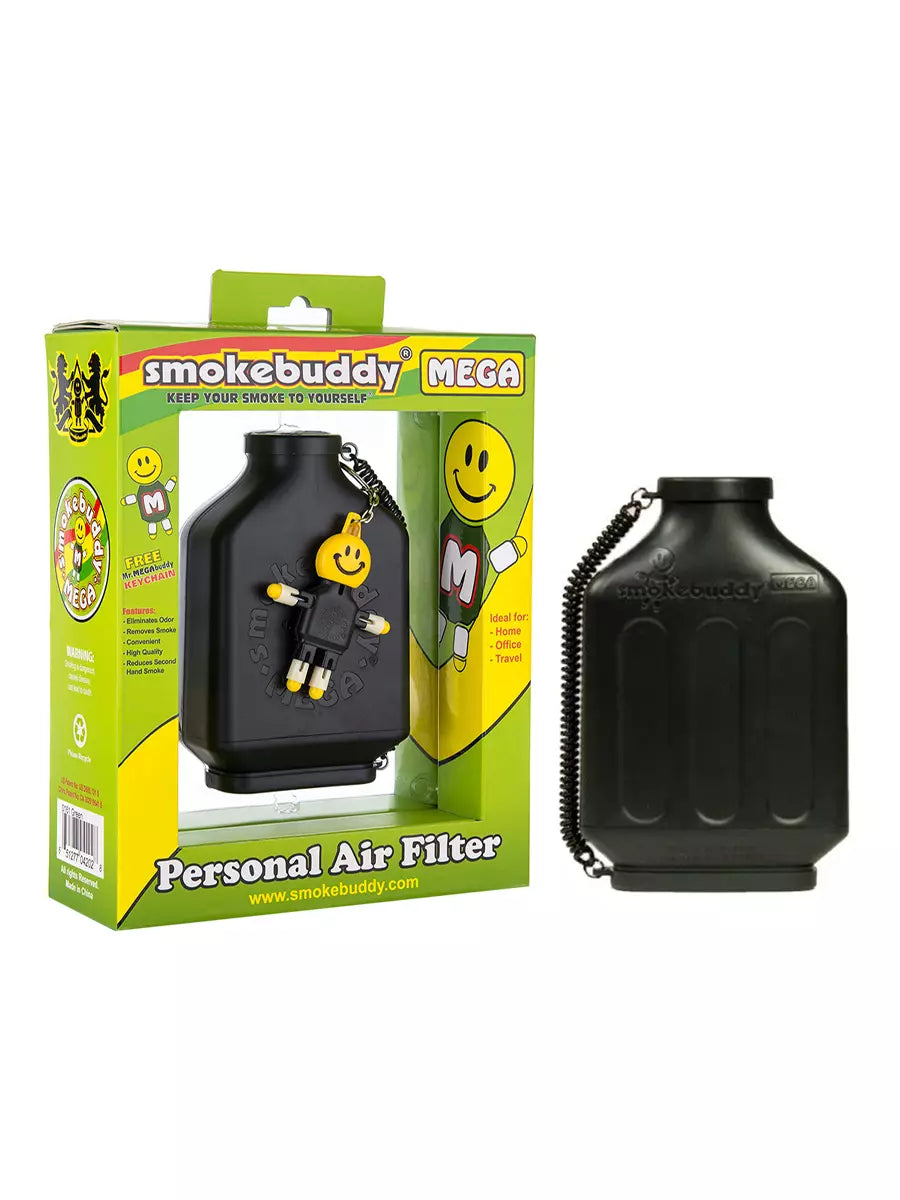 Black Smokebuddy MEGA Personal Air Filter Best Price