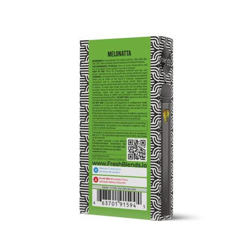 Melonatta Vape Pen - D8, CBD - Disposable - Blends - 1800MG Best Price