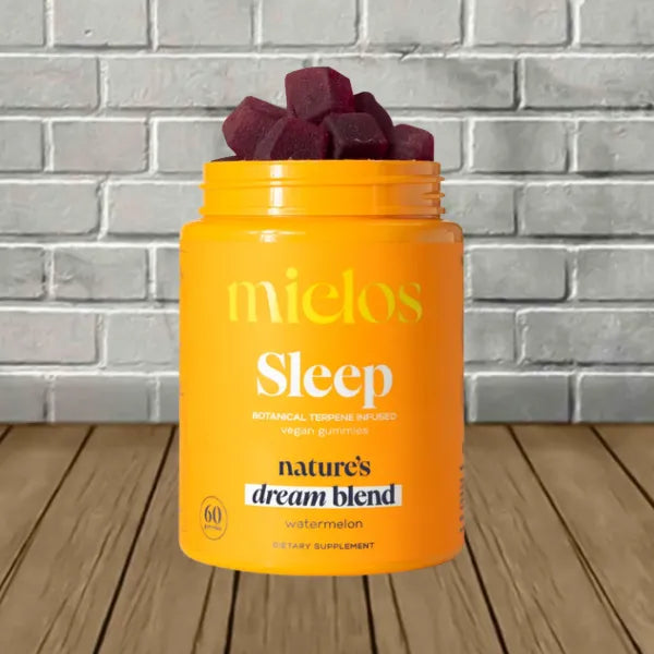Mielos Functional Mushroom + Botanical Terpene Infused Gummies 60ct Best Price