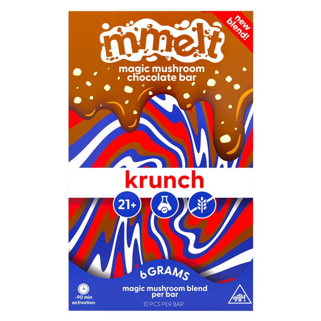 Mmelt Mushroom Chocolate Bar by Cali Extrax 6G