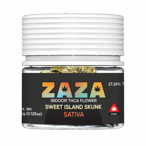 ZAZA | THCA Exotic Flower | Sweet Island Skunk