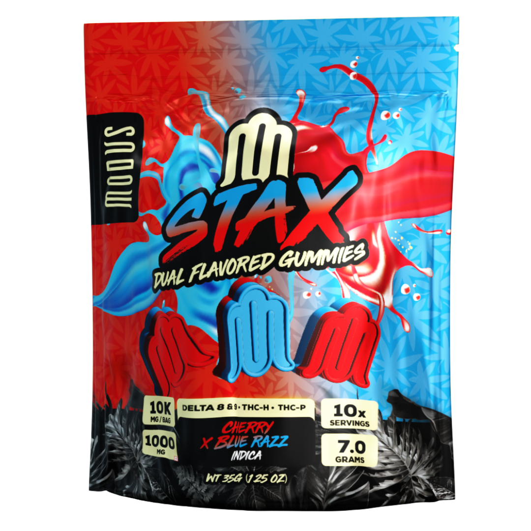 Modus Stax Dual Flavored Gummies 10000MG