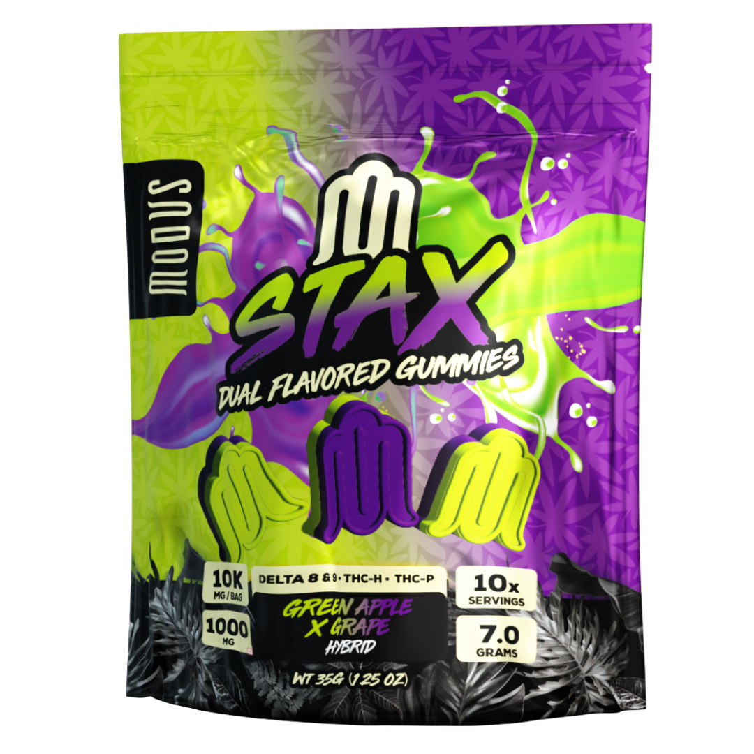Modus Stax Dual Flavored Gummies 10000MG