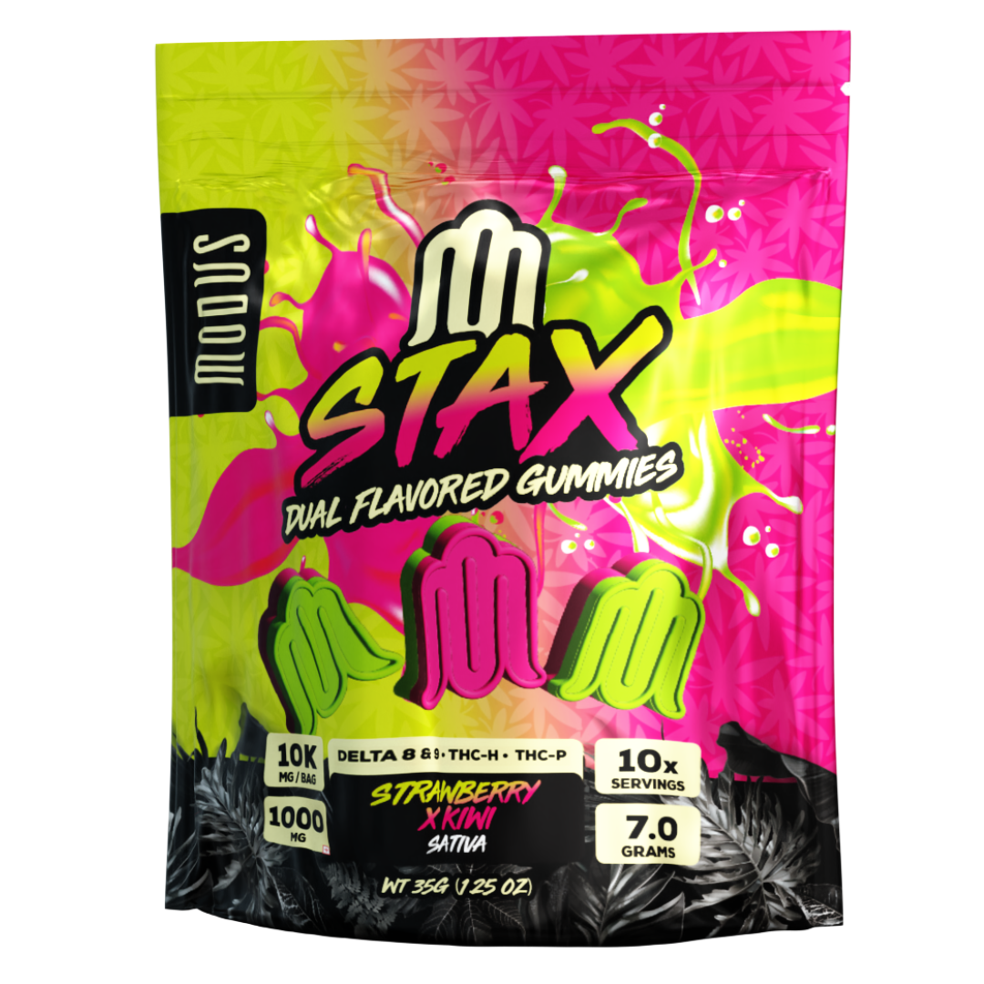 Modus Stax Dual Flavored Gummies 10000MG