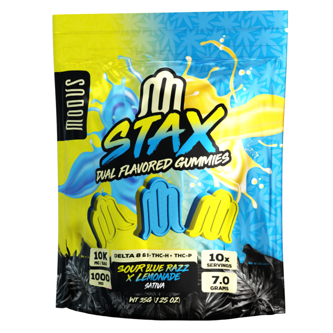 Modus Stax Dual Flavored Gummies 10000MG