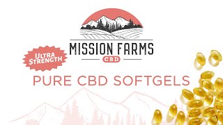 Mission Farms Pure CBD Softgels