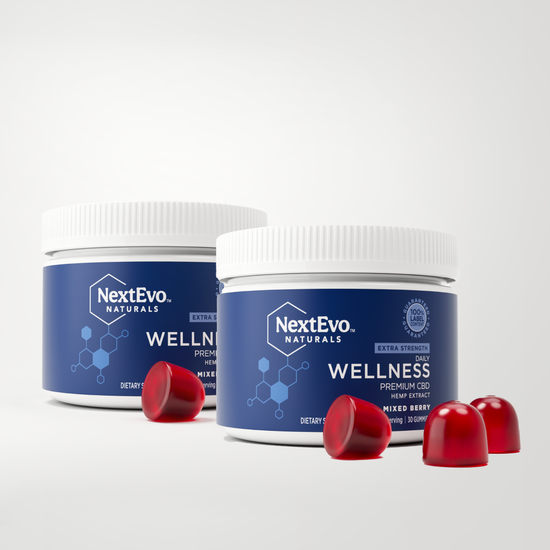Extra Strength Daily Wellness Premium CBD Gummies 20mg 60ct
