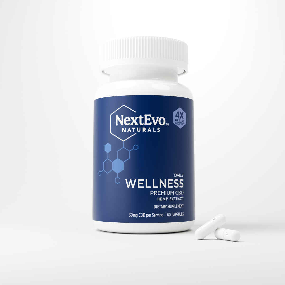 Daily Wellness 15mg CBD Capsules 360 ct