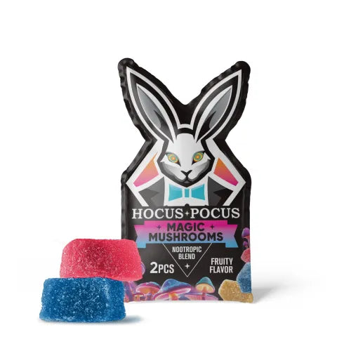 Nootropic Mushroom Blend Gummies - 22.5mg - Fruity Blend - Hocus Pocus