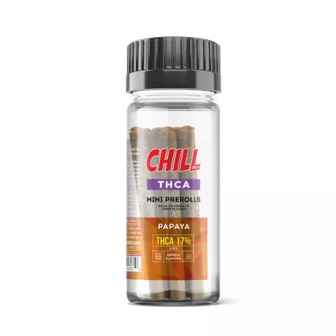 Papaya Mini Pre-Rolls - THCA - 5pcs - Chill Plus Best Price