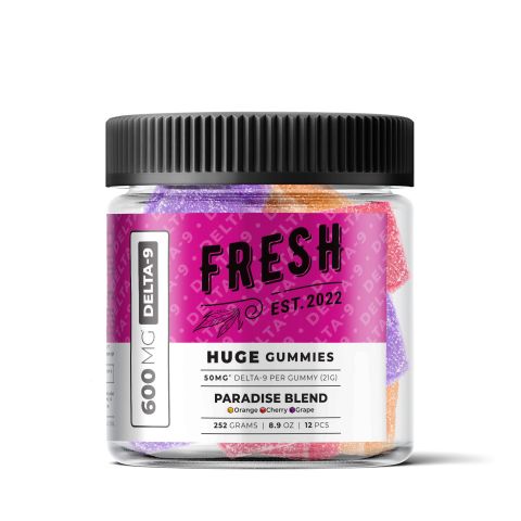Paradise Blend Gummies - Delta 9 - 600MG - Fresh Best Price