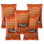 The Hemp Doctor 75mg Delta 9 THC Peanut Butter Cups