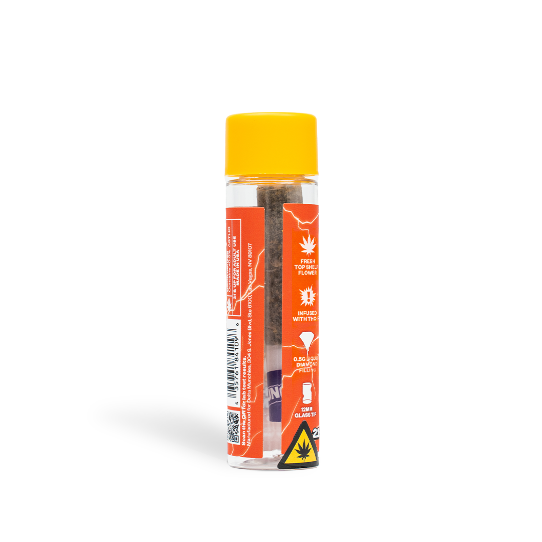 Delta Munchies Peachy Dreams - 2g Jelly Holes THCP Prerolls