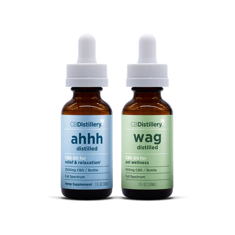 CBDistillery Extra Strength Man's Best Friend CBD Oil Bundle