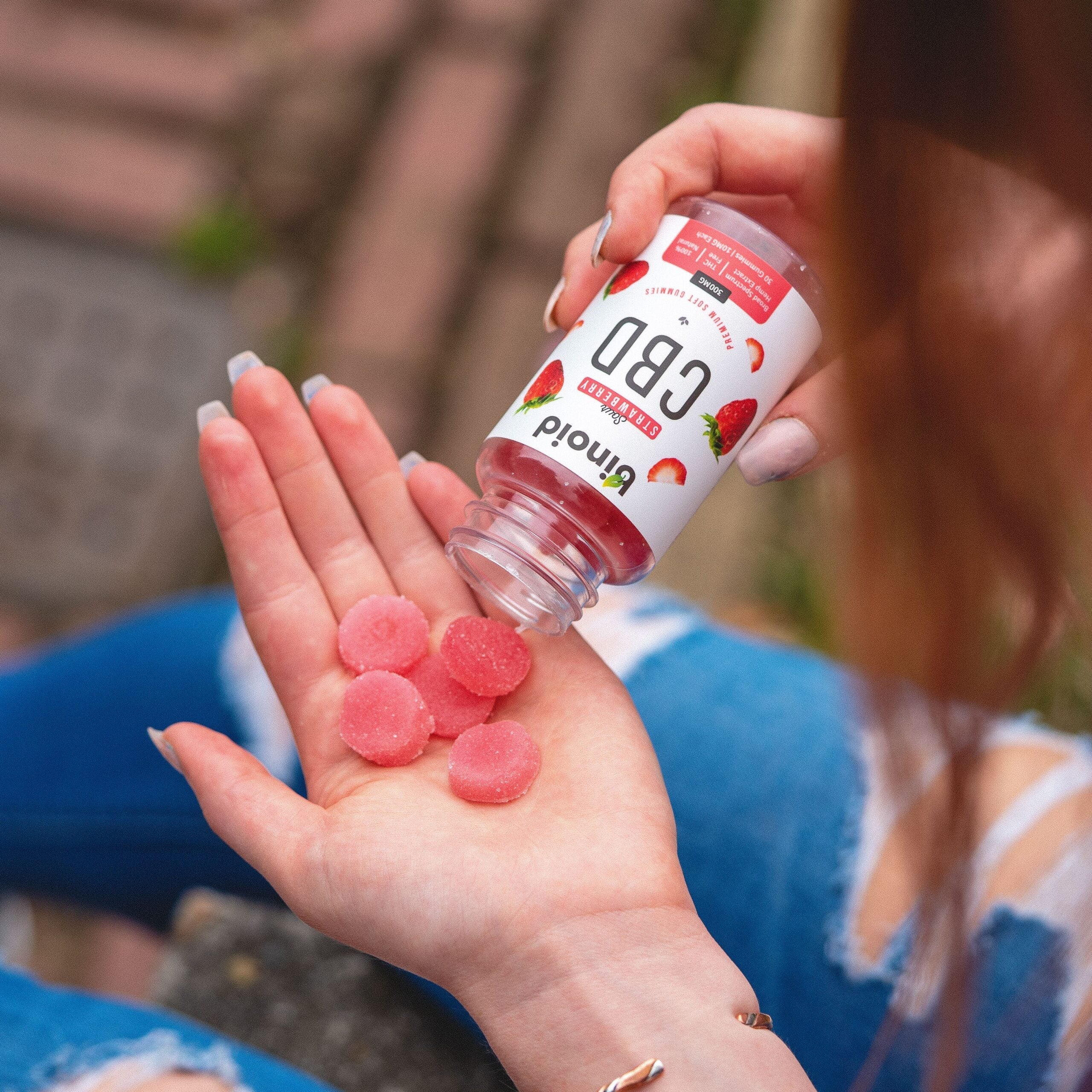 Binoid Gummies – Sour Strawberry Best Price