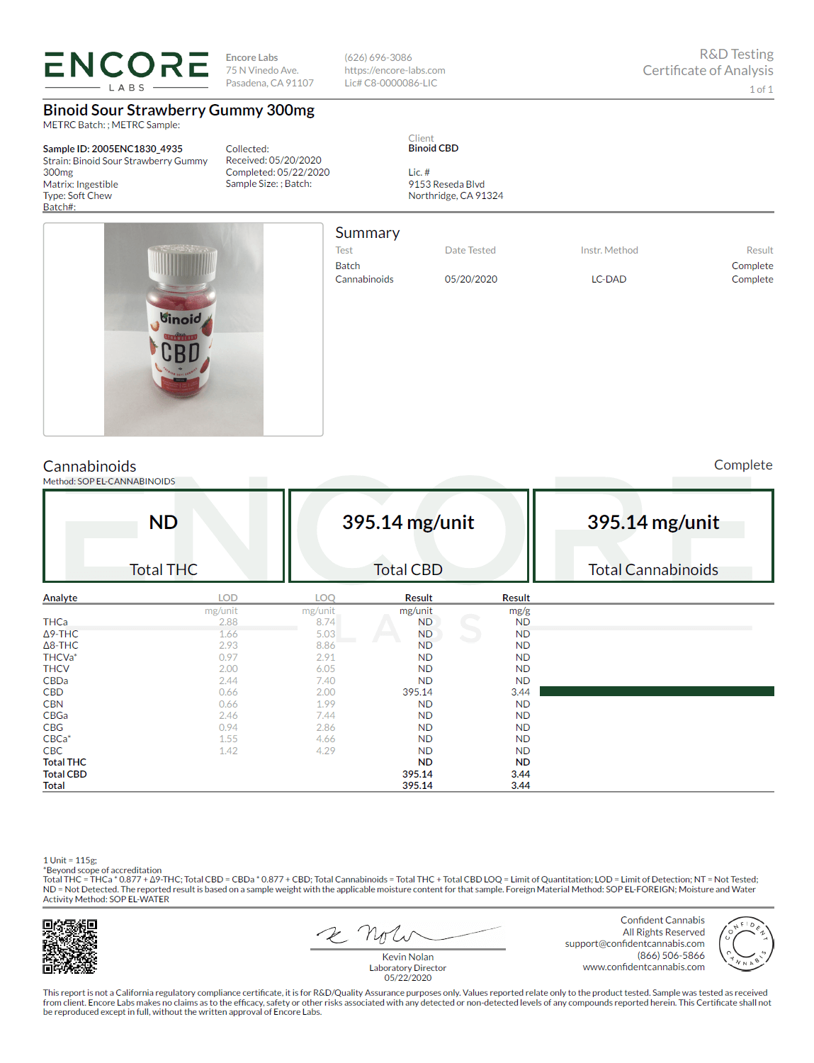 Binoid Gummies – Sour Strawberry Best Price