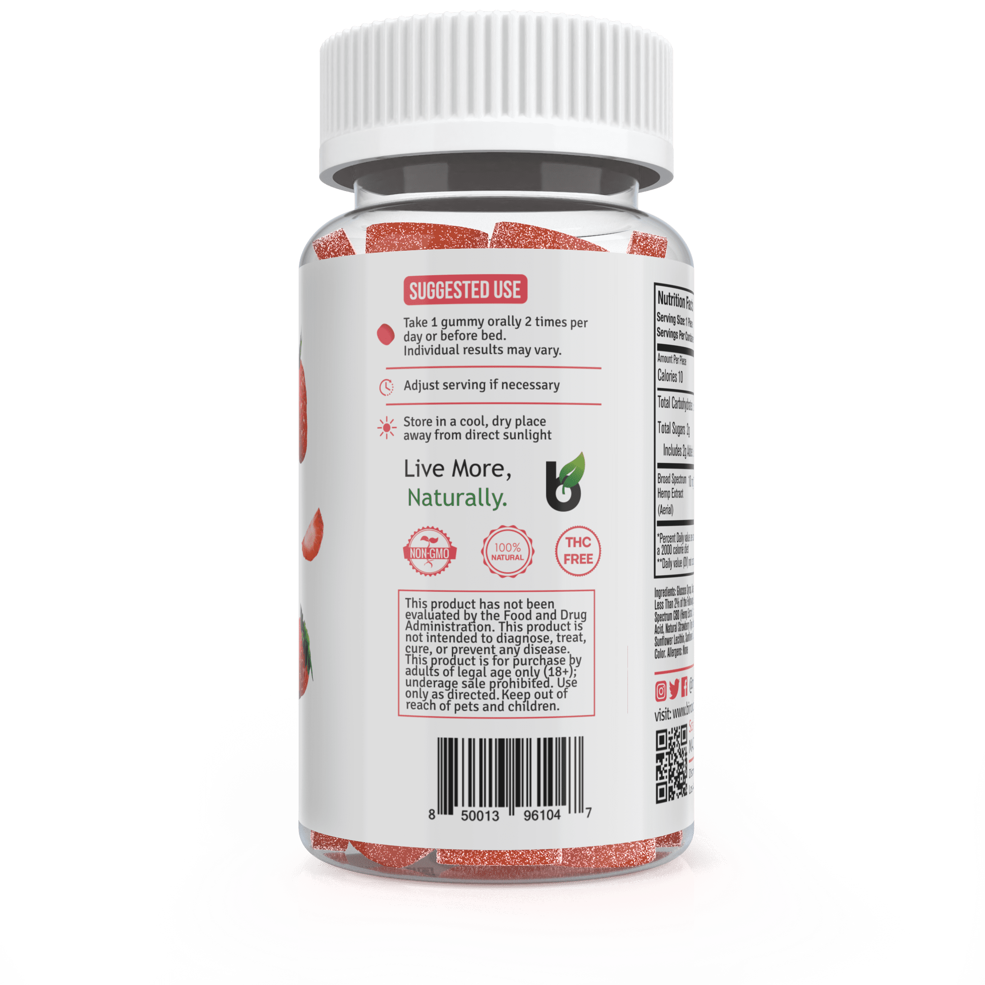 Binoid Gummies – Sour Strawberry Best Price