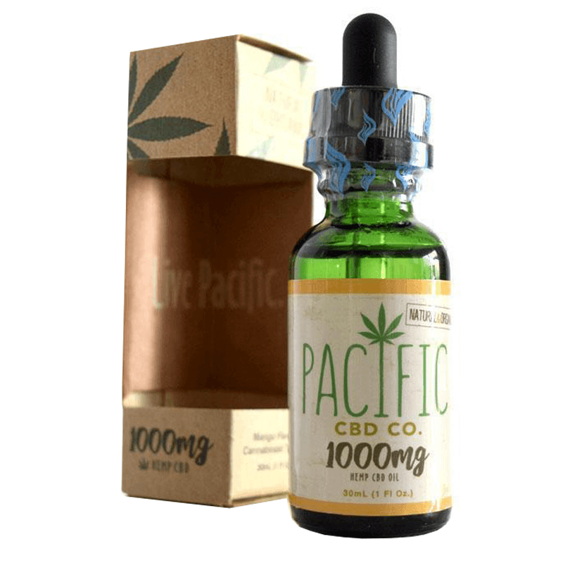 Pacific CBD – CBD Tincture – Mango Drops – 125mg-2000mg