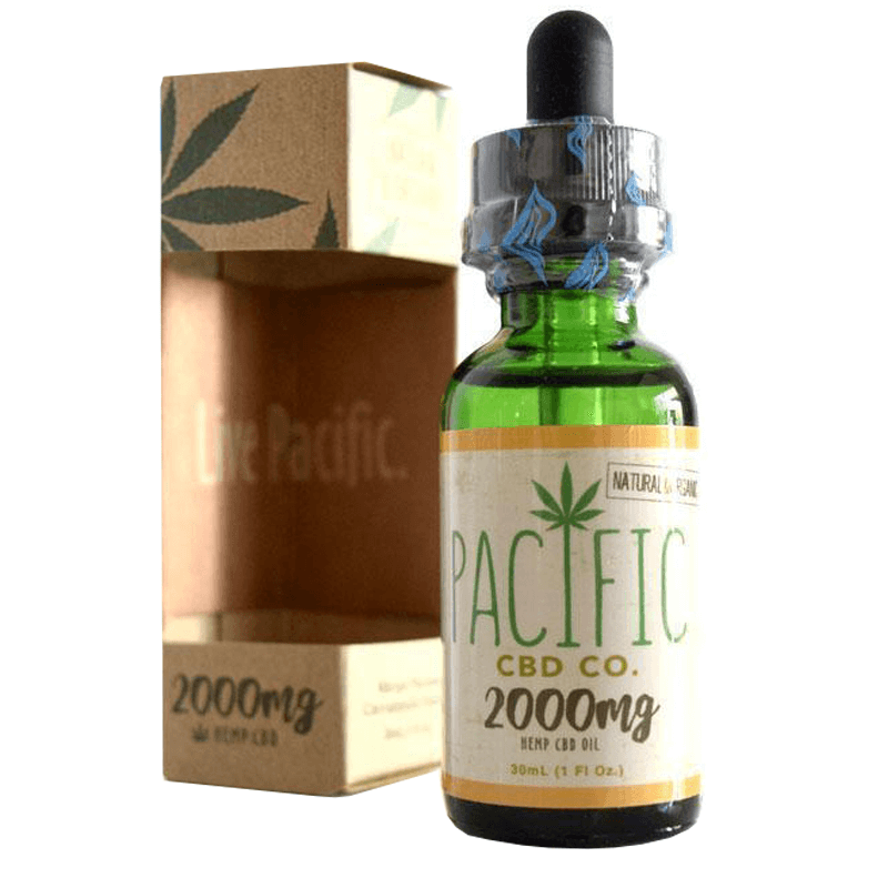 Pacific CBD – CBD Tincture – Mango Drops – 125mg-2000mg