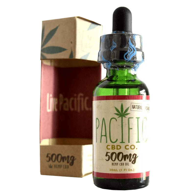Pacific CBD – CBD Tincture – Strawberry Drops – 125mg-2000mg