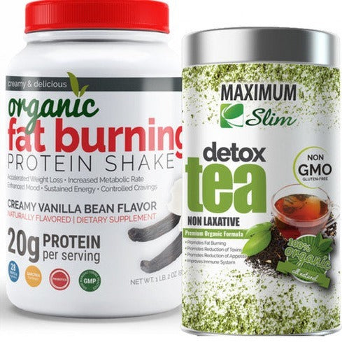 Maximum Slim Protein Shake and Detox Tea Best Price