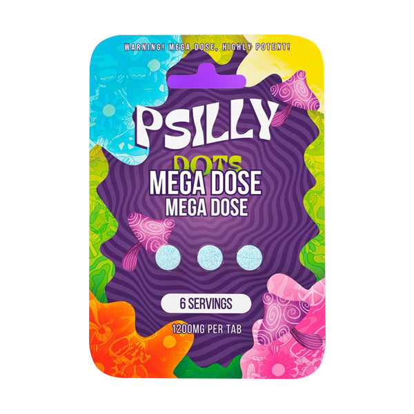 Purple Psilly Dots Mega Dose Tabs (1200mg) Best Price