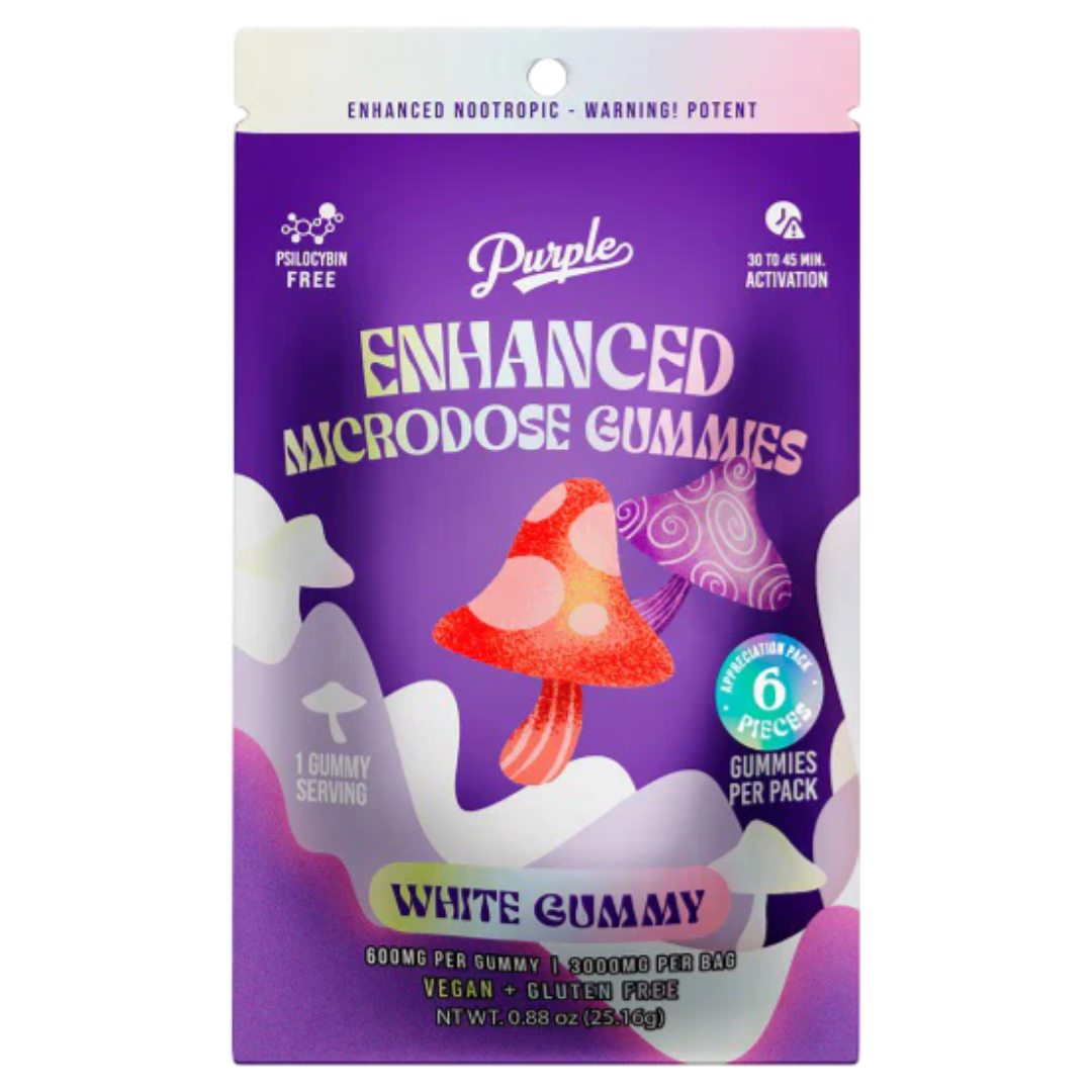 Purple Magic Enhanced Microdose Gummies 3000MG