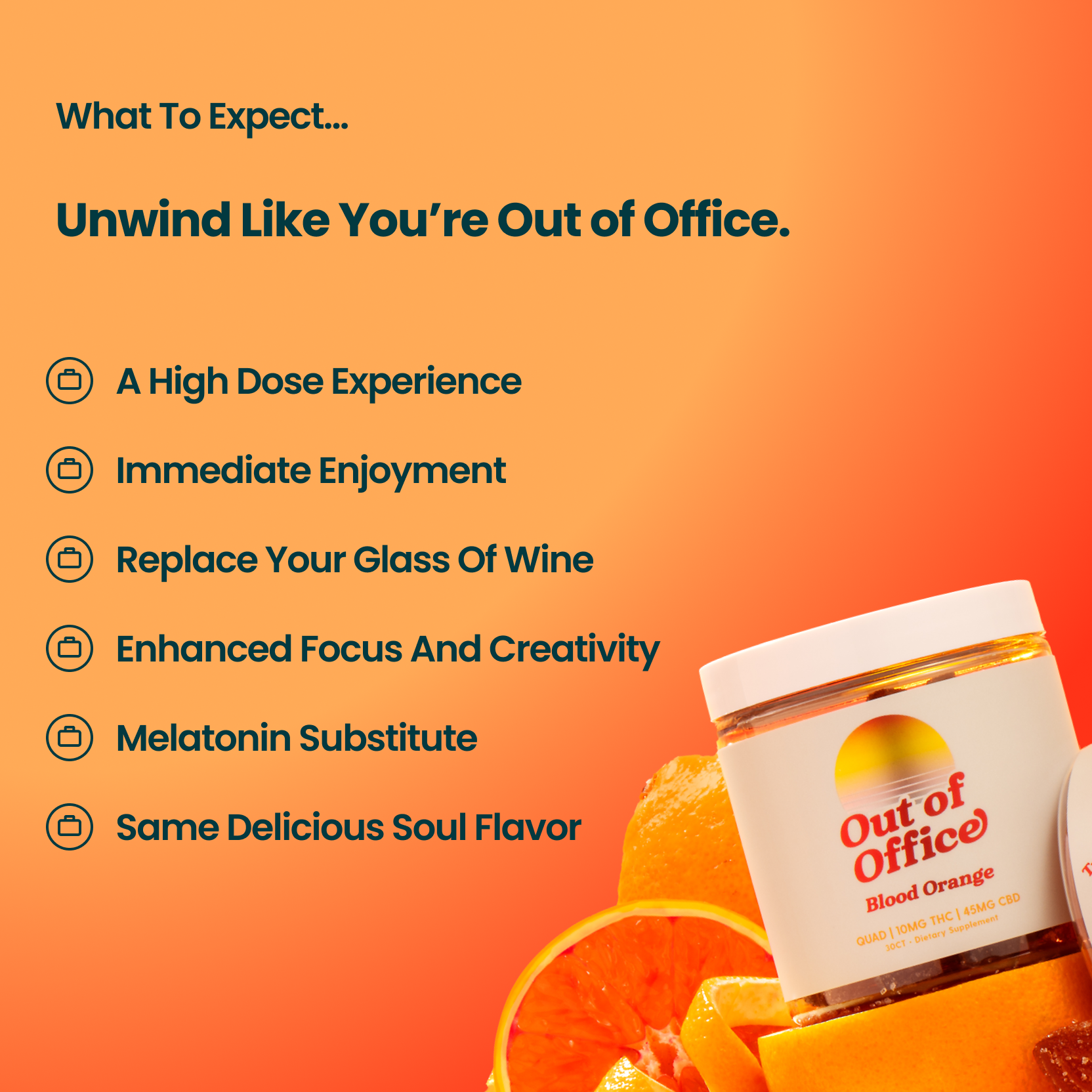 Soul CBD Out of Office THC Gummies