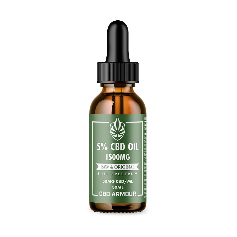 CBD Armour CBD Oil 5% – Raw & Original