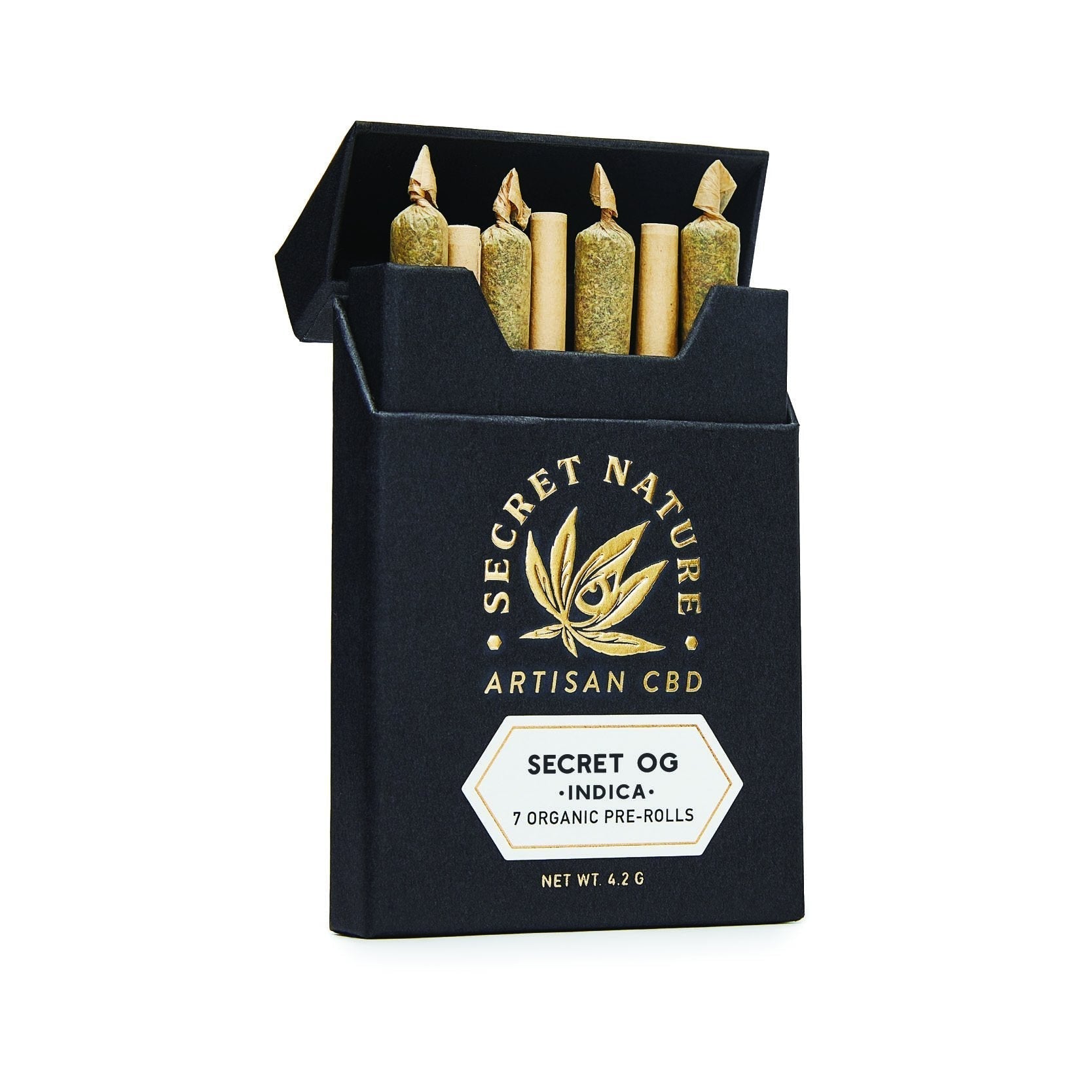 Secret OG 7 Pack CBD Pre-Rolls
