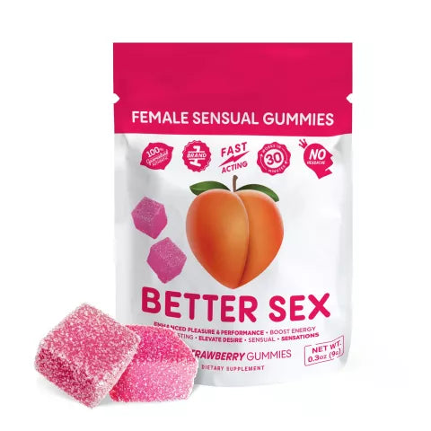 Female Sensual Gummy Pouch - Better Sex Best Price