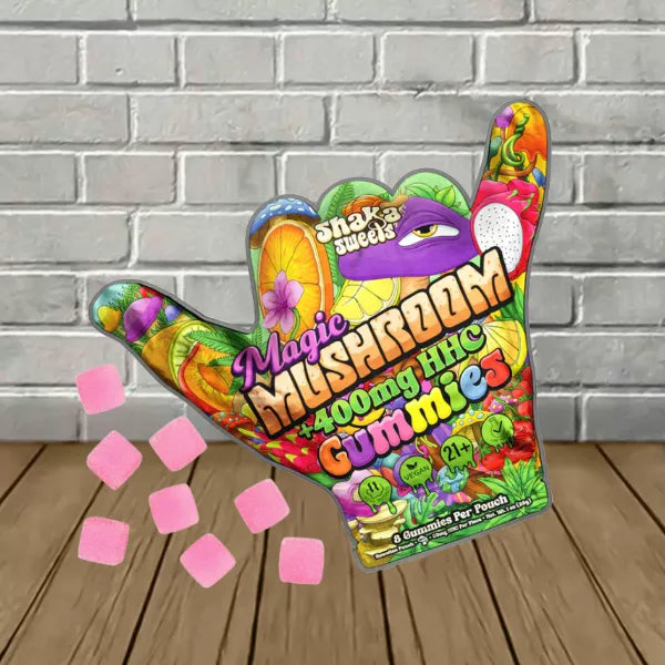 Shaka Sweets Magic Mushroom + THC Gummies 8ct Best Price