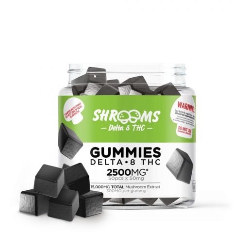 Shrooms Delta-8 THC Gummies - 2500MG Best Price