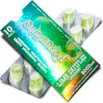 Shrumfuzed Nootropic Trippy Psychedelic Mushroom Gummies 10pc – (Lime Zkittlez) Best Price