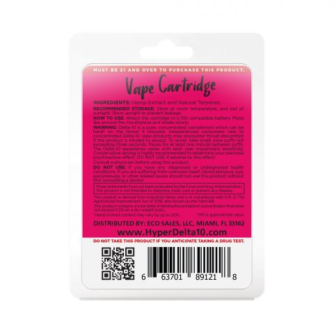 Skywalker OG Cartridge - Delta 10 THC Hyper 900mg (1ml) Best Price