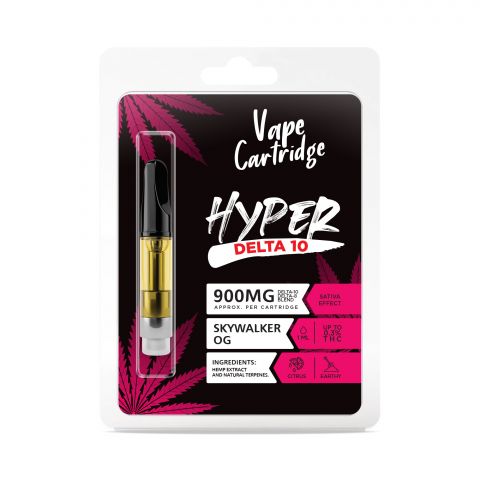 Skywalker OG Cartridge - Delta 10 THC Hyper 900mg (1ml) Best Price