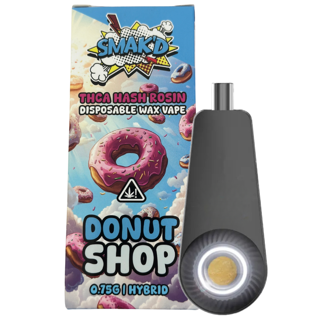 SMAK’D THC-A Hash Rosin Dab Disposable 0.75G