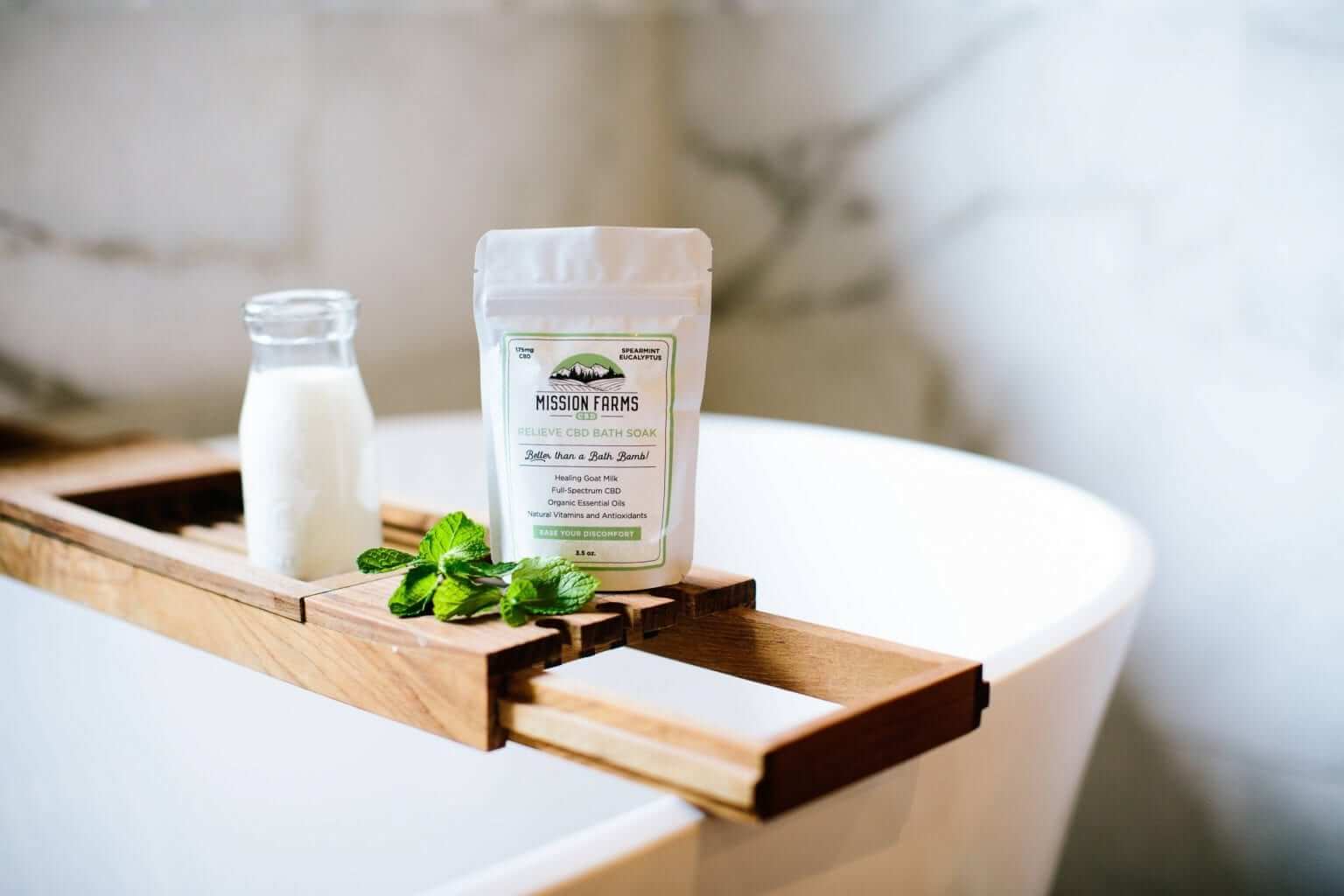 Mission Farms Relieve CBD Bath Soak