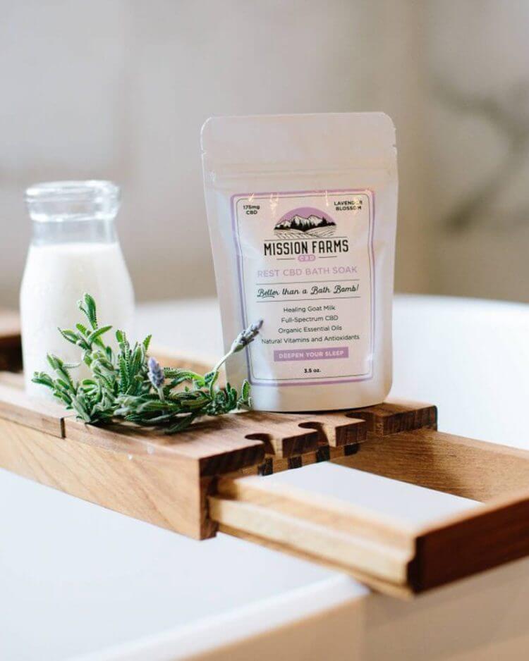 Mission Farms Rest CBD Bath Soak