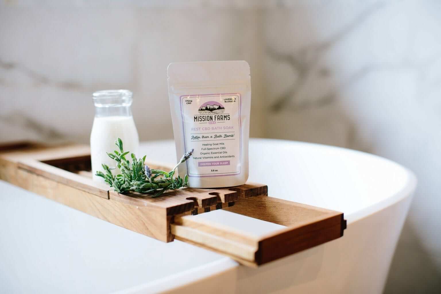 Mission Farms Rest CBD Bath Soak