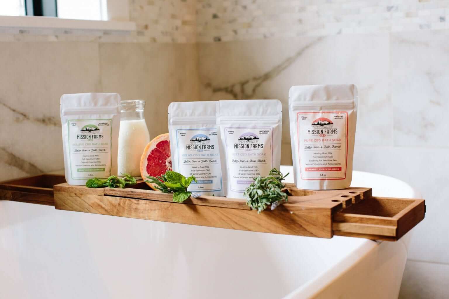 Mission Farms Rest CBD Bath Soak