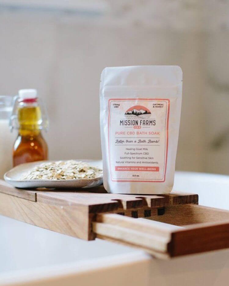 Mission Farms Pure CBD Bath Soak