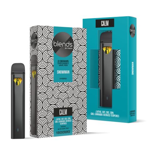 Snowman Vape Pen - D8, CBD, CBT - Disposable - Blends - 1800MG Best Price