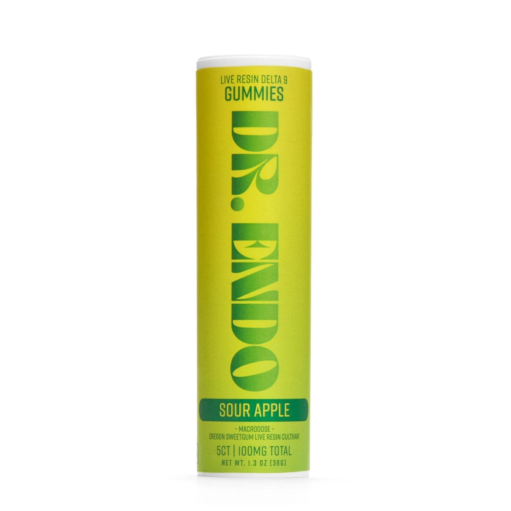 Secret Nature Sour Apple Smackers - THC Gummies
