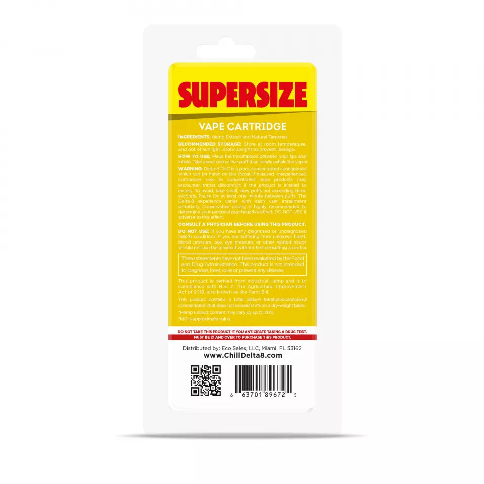 Sour Diesel Strain Vape -Sour Diesel Vape Delta 8 THC - Disposable - Chill - 1600mg Best Price