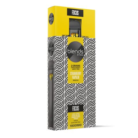 Strawberry Napalm Vape Pen - D8, CBG - Disposable - Blends - 1800MG Best Price