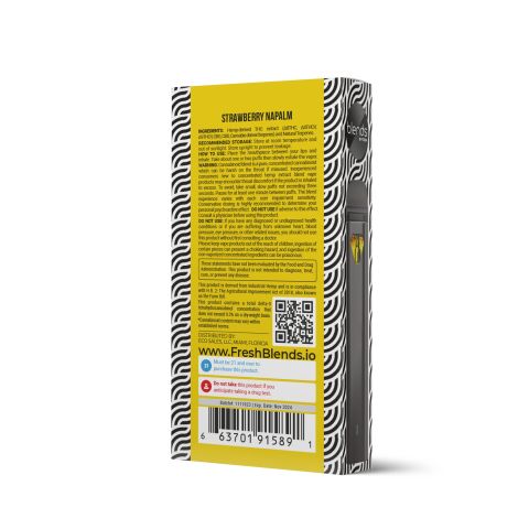 Strawberry Napalm Vape Pen - D8, CBG - Disposable - Blends - 1800MG Best Price