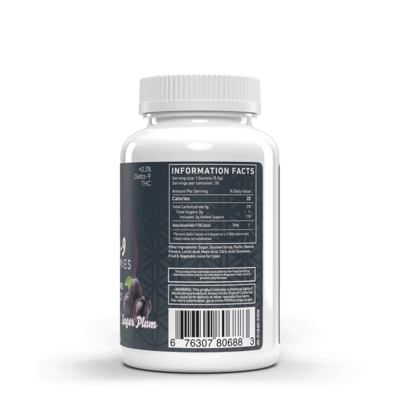 Sugar Plum Delta 9 Gummies 30ct 300mg Best Price