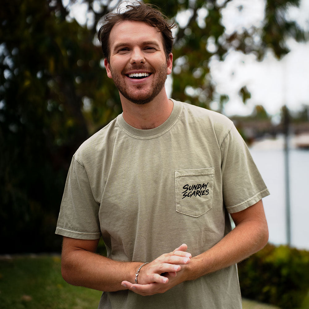 Sunday Scaries Pocket Tee